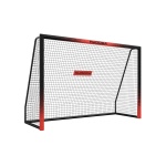 Hudora Fussballtor Pro Tect 240 Advanced (hochwertig, langlebig, einfacher Aufbau) schwarz - 240x160x85cm